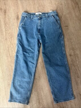 Hollister Men's baggy fit Blue Denim Jeans